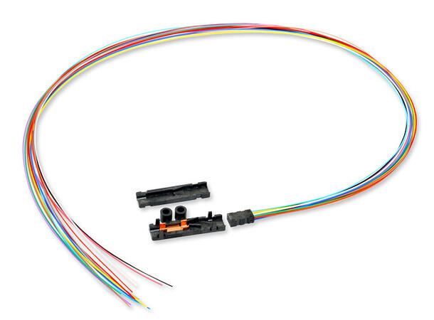 Buffer Tube Fan-Out Kit - 12 Fibers 36" / 90 cm tubing 900µm 